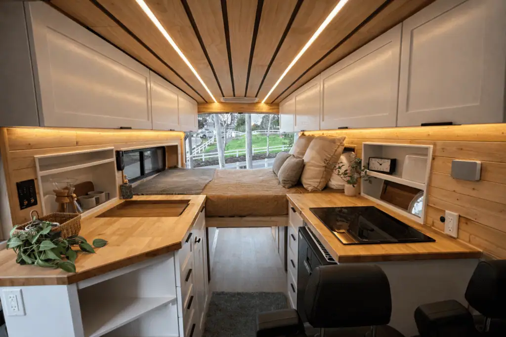 Custom off-grid camper van conversion by Emery Custom Builds
